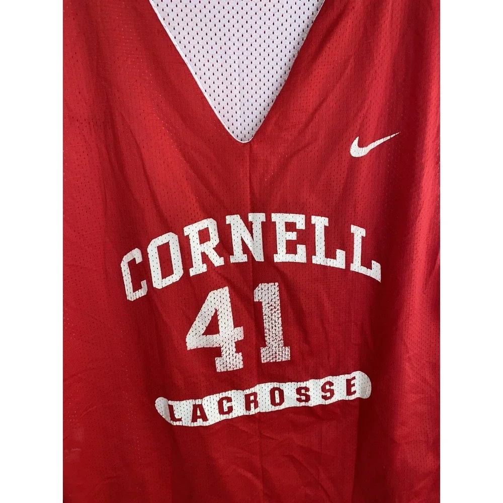 Cornell University Lacrosse #41 Nike Reversible Practice Jersey